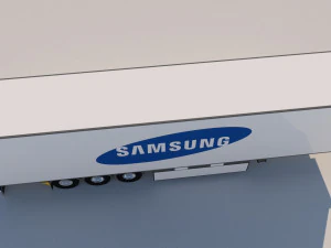 трейлер самсунга 3D Модель