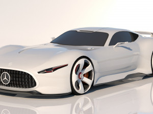 3d mercedes benz turismo concept 3D Model