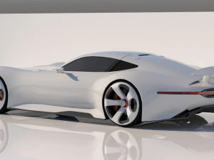 3d mercedes benz turismo concept 3D Model