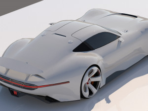3d mercedes benz turismo concept 3D Model