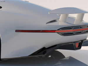 3d mercedes benz turismo concept 3D Model