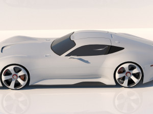 3d mercedes benz turismo concept 3D Model