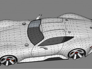 3d mercedes benz turismo concept 3D Model