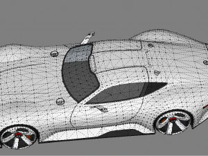 3d mercedes benz turismo concept 3D Model