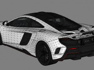 mclaren gt 3d 3D Model