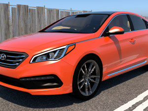hyundai sonata model 3D Model
