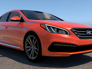 hyundai sonata model 3D Model
