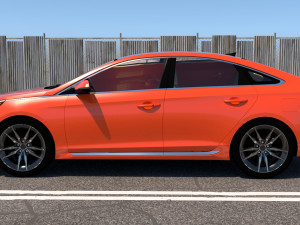 hyundai sonata model 3D Model
