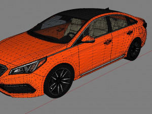 hyundai sonata model 3D Model