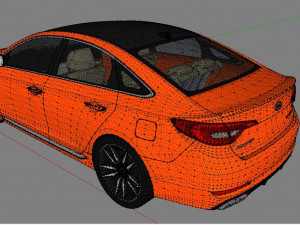 hyundai sonata model 3D Model
