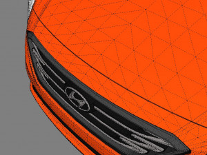 hyundai sonata model 3D Model