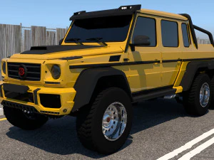 mercedes benz g63 amg 6x6 3D Model
