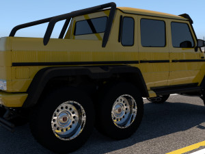 mercedes benz g63 amg 6x6 3D 모델