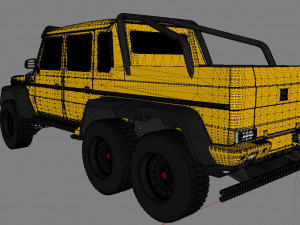 mercedes benz g63 amg 6x6 3D 모델