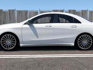 mercedes benz cla45 amg 2019 3Dモデル