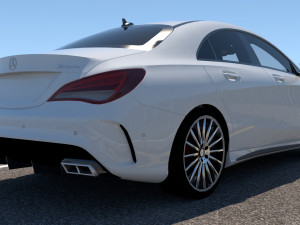 mercedes benz cla45 amg 2019 3Dモデル