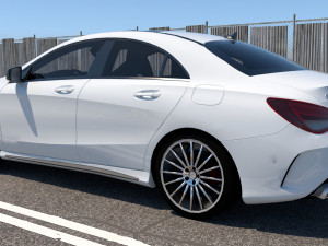 mercedes benz cla45 amg 2019 3Dモデル