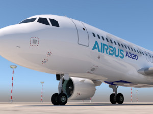 airbus a320 neo 3d Model 3D