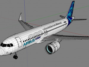 airbus a320 neo 3d Model 3D