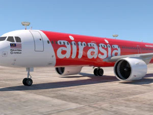 에어아시아 A321 네오 3D 모델 3D 모델