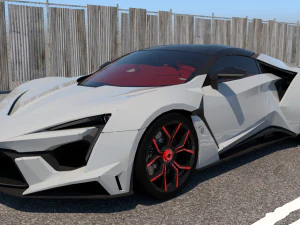 3D модель Фенир с моторами 3D Модель