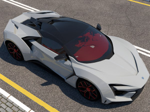 3d w-motors fenyr 3Dモデル