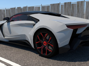 3d w-motors fenyr 3Dモデル