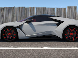 3d w-motors fenyr 3Dモデル