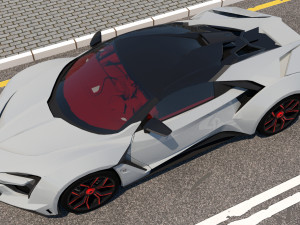 3d w-motors fenyr 3Dモデル