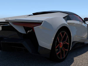 3d w-motors fenyr 3Dモデル