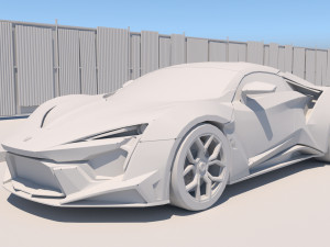 3d w-motors fenyr 3Dモデル