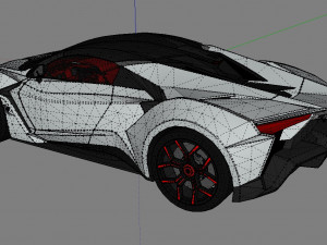 3d w-motors fenyr 3Dモデル