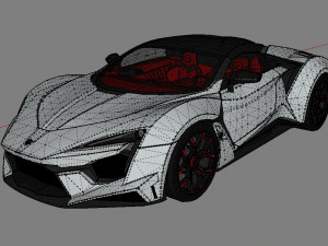 3d w-motors fenyr 3Dモデル