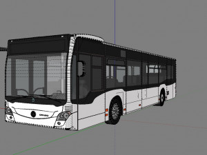 3d mercedes benz citaro 3D Model