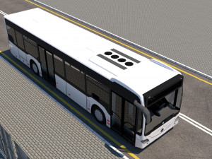 3d mercedes benz citaro 3D Model