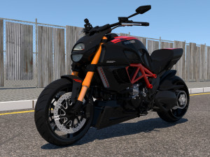ducati diavel 3d 3D Model