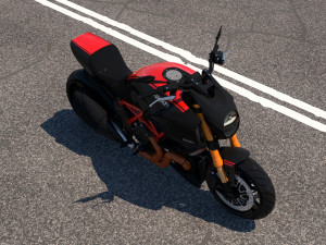 ducati diavel 3d Model 3D