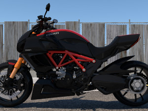 ducati diavel 3d Model 3D