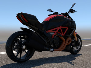 ducati diavel 3d Model 3D