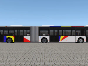 mercedes benz citaro g 3D Model