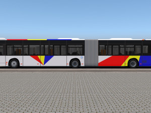 mercedes benz citaro g 3D Model