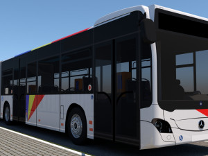 mercedes benz citaro g 3D Model