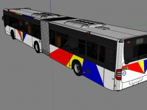 mercedes benz citaro g 3D Model