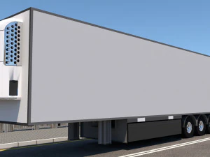 frigorifero per rimorchio Modello 3D