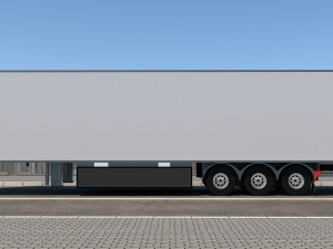 trailer fridge 3D Модель