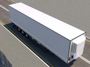 trailer fridge 3D Model