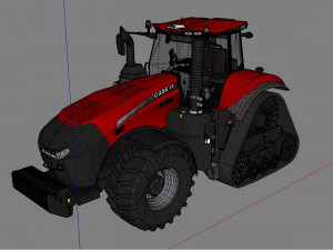 case ih magnum 3D Модель