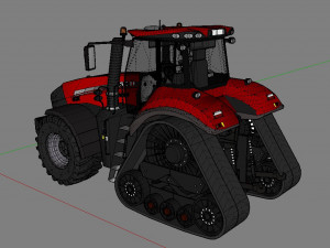 case ih magnum 3D Модель