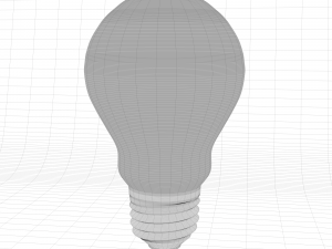 light bulb Model 3D