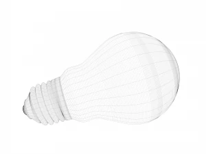 lampadina Modello 3D